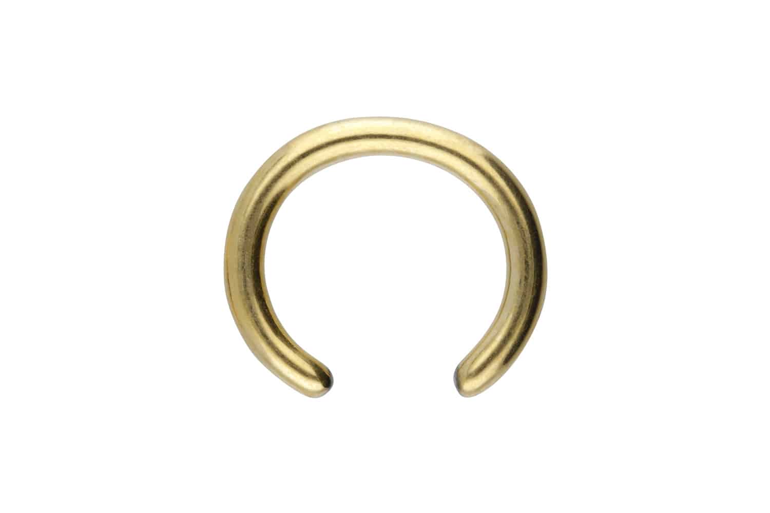 Titan Klemmkugelring Piercing ohne Kugel